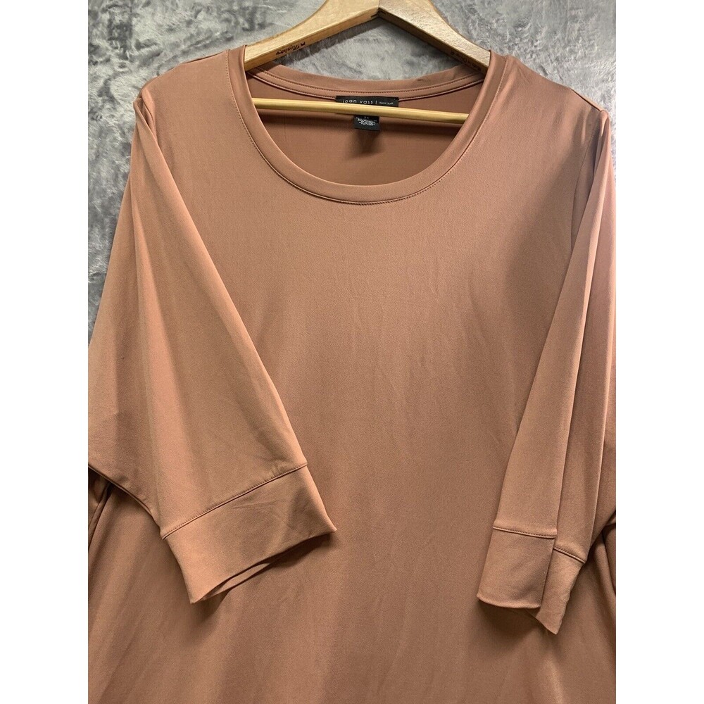 Womens Joan Vass Tunic,‎ 3x Salmon - Picture 14 of 16